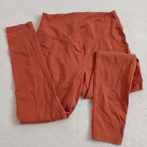 PINK ♡ cotton crossover legging large